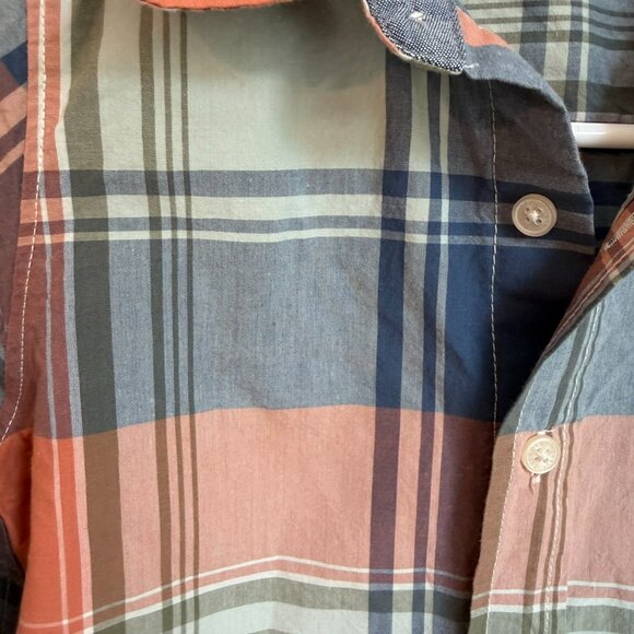 3/$15 Bundle | Plaid Long-Sleeve Button-Down Shirt - Picture 3 of 5